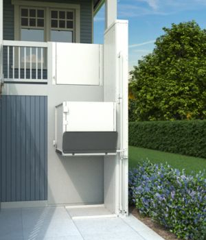 ADA commercial vertical platform wheelchair lift